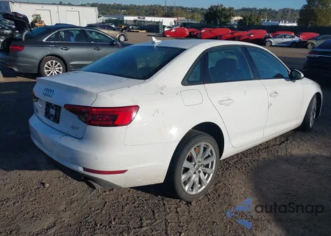 2017 Audi A4 2.0T Premium from USA, damaged, VIN WAUANAF46HN009397